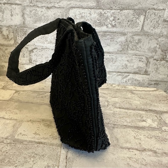 Graham Kandiah black beaded mini bag tote - Picture 7 of 8